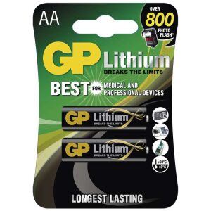 GP Lithium AA Batéria 2ks