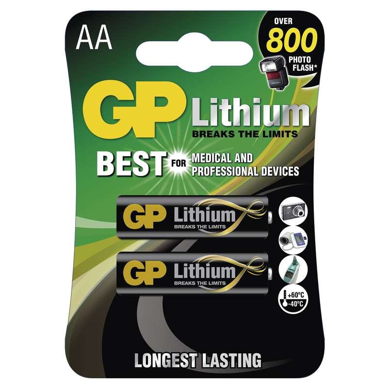 GP Lithium AA Batéria 2ks