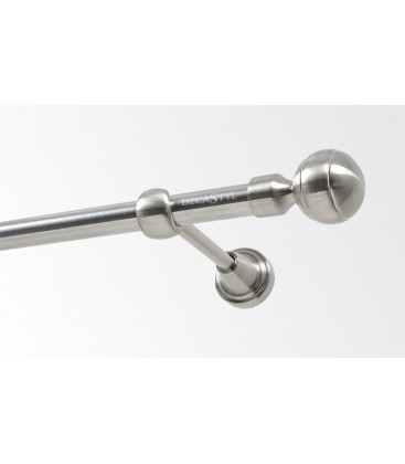 Garniža komplet 160cm 19mm I žabky ocel