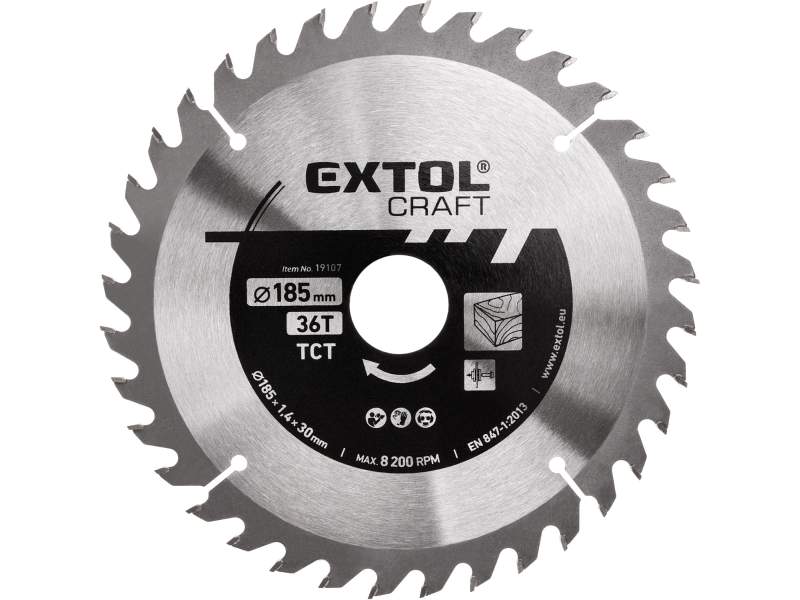 Extol Craft Kotúč pílový s SK plátkami