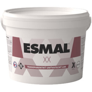 ESMAL XX umývateľný transparentný lak matného vzhľadu 15kg