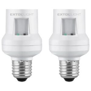 Extol Objímka diaľkovo IR ovládaná 2ks 43810