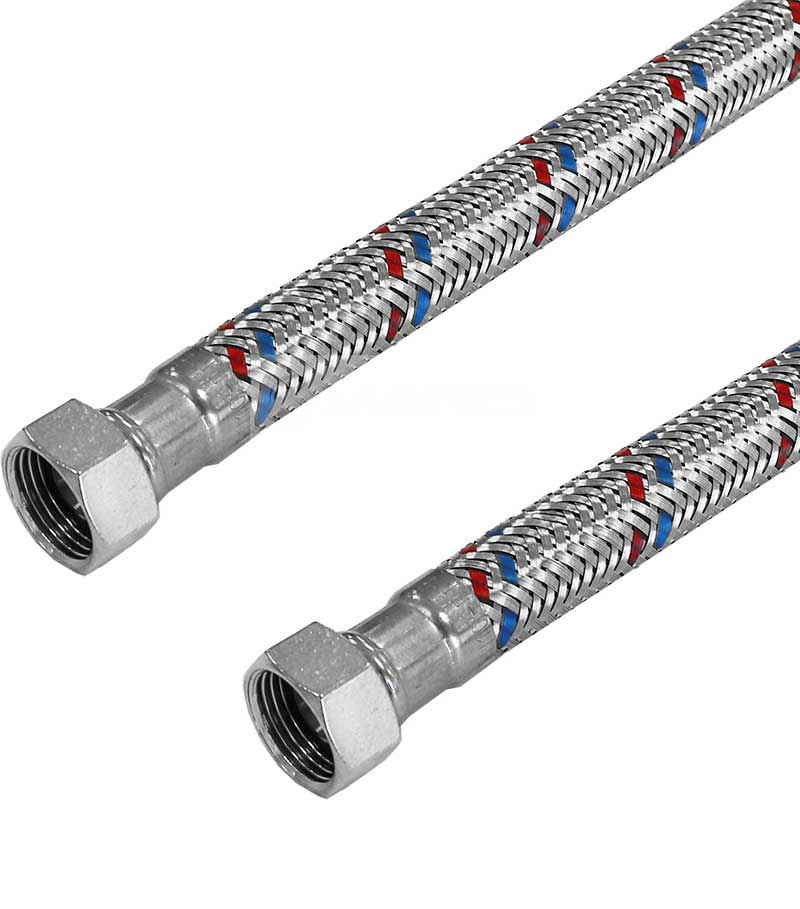 Novaservis Nerezová hadička M1/2" X M1/2"-30cm