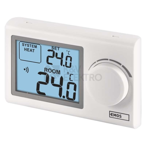 Emos Termostat izbový bezdrôtový P5614