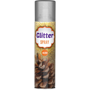 Glitter Sprej strieborný 100ml
