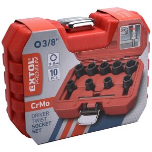 Extol Premium Nástrčné kľúče "Twist" na poškodené matice