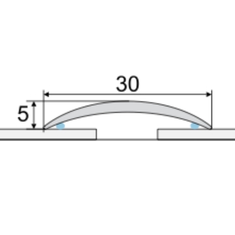 Lista prechodova A03 2.7m samolepiaca