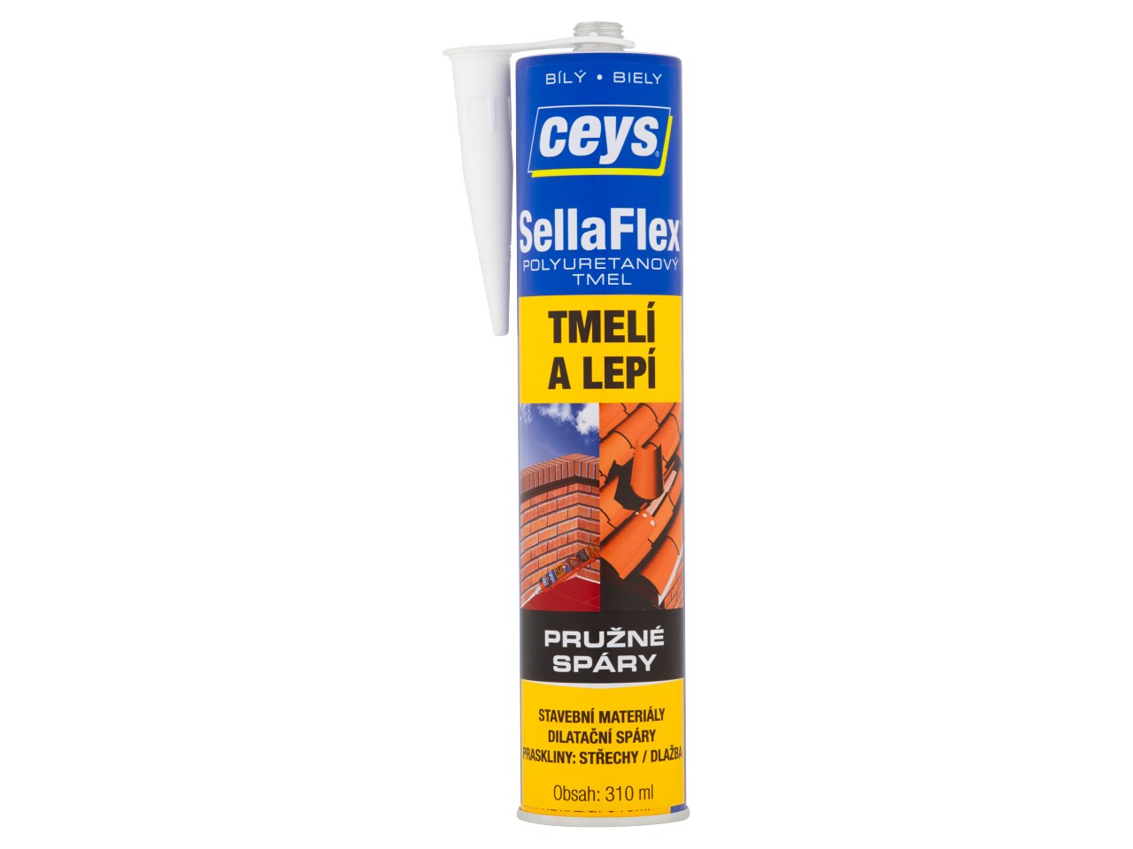 Ceys SellaFlex - polyuretánový tmel biely 310ml