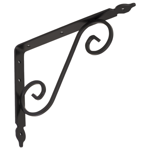 Konzola WOZ240HB dekoratívna kovaná 240x190mm gradovaná čierna