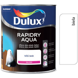 Dulux Rapidry Aqua biela 0.75l