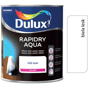 Dulux Rapidry Aqua biela lesklá 0