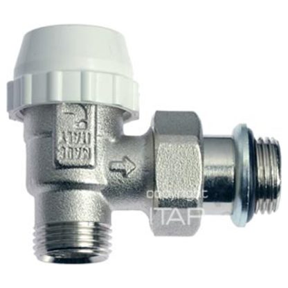 Ventil radiátorový termostat rohový M 1/2` s krytkou a O-krúžkom