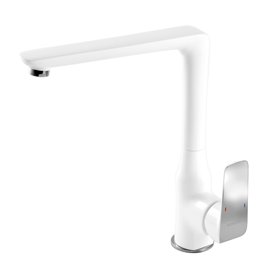 Nobless Tina batéria drezová biela/chróm