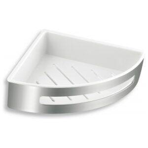 Sprchová polička rohová nerezová 56mm x 206mm x 206mm