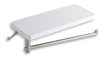 Polička s otočným držiakom na uterák 310mm x 130mm