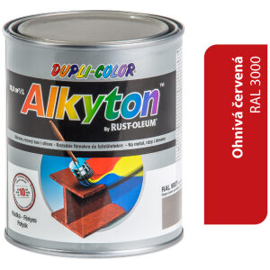 Alkyton lesklá R3000 červená 2