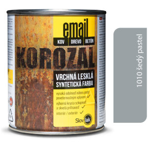 Korozal EMAIL 1010 šedý pastel 3 kg