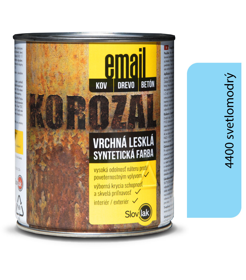 Korozal EMAIL 4400 svetlomodrý 3kg