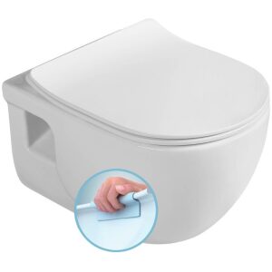 SAPHO Brilla WC závesné rimless(100614)+ sedátko