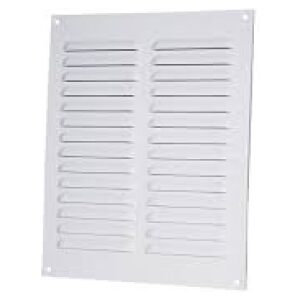 Mriežka ventilačná plochá 19x19 biela