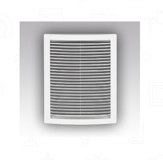 Mriežka ventilačná zaoblená 20x20 biela