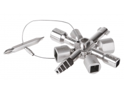 Kľúč univerzálny k rozvodným skrinkám