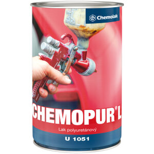 U1051 Chemopur L Polyuretánový lak lesklý transparentný na polyuretánové emaily 0