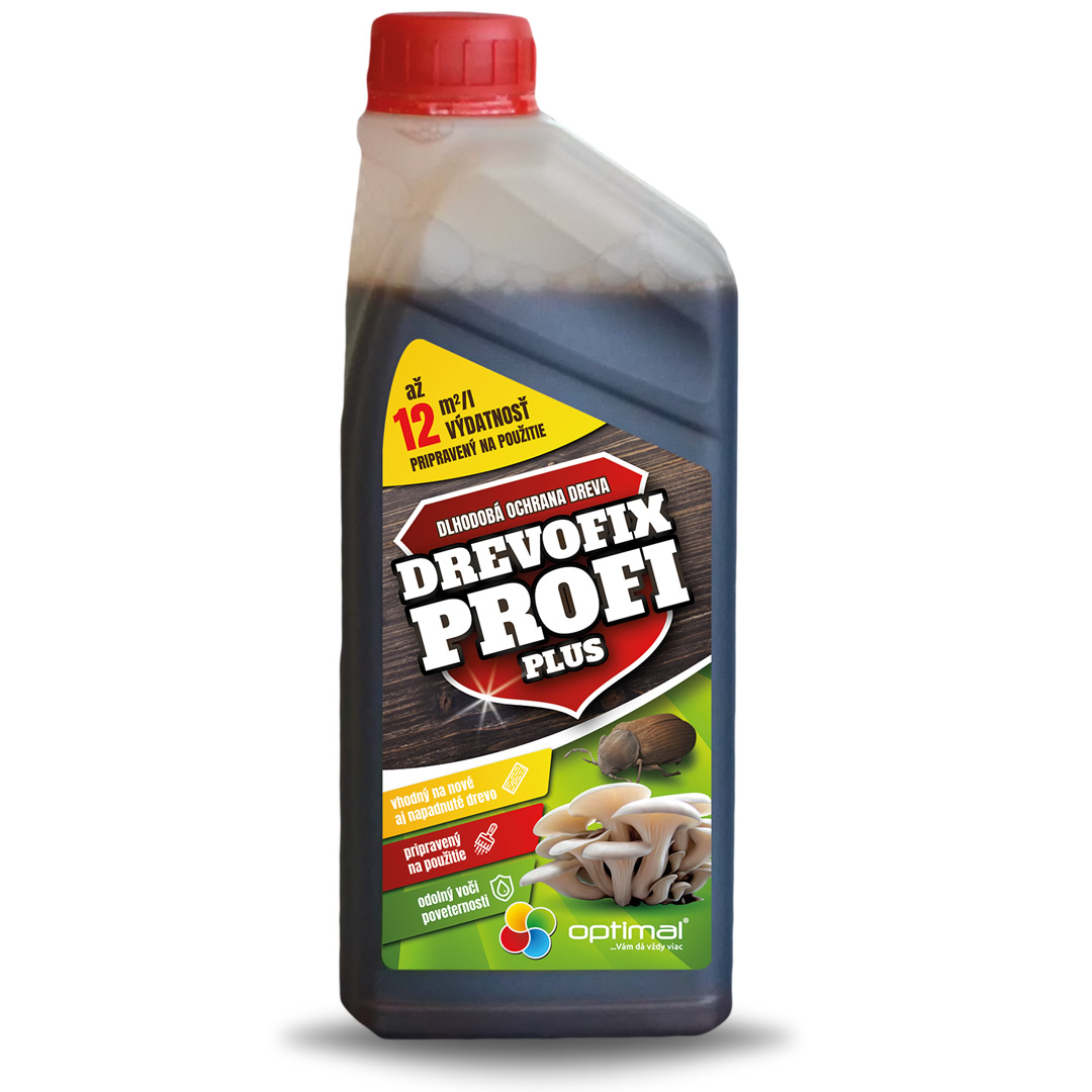 Optimal Drevofix Profi plus hnedý 1L