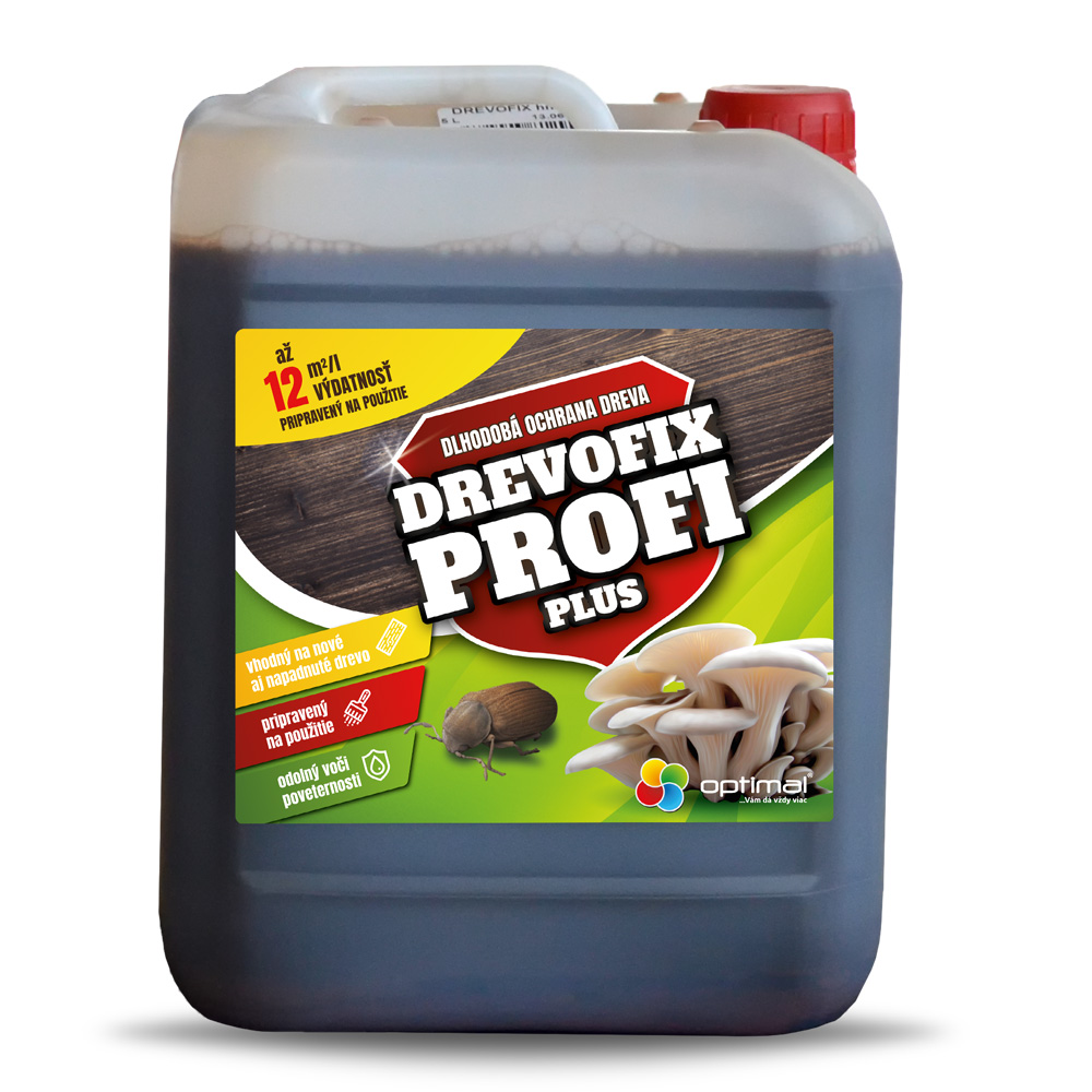 Optimal Drevofix Profi plus hnedý 5L Optimal Drevofix Profi plus hnedý 5L