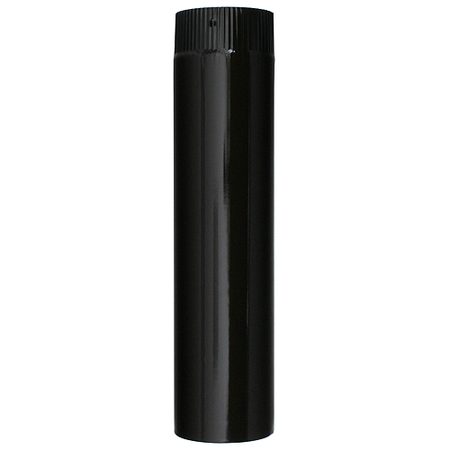 Rúra Smalt 1000mm hnedá smaltovaná 120mm