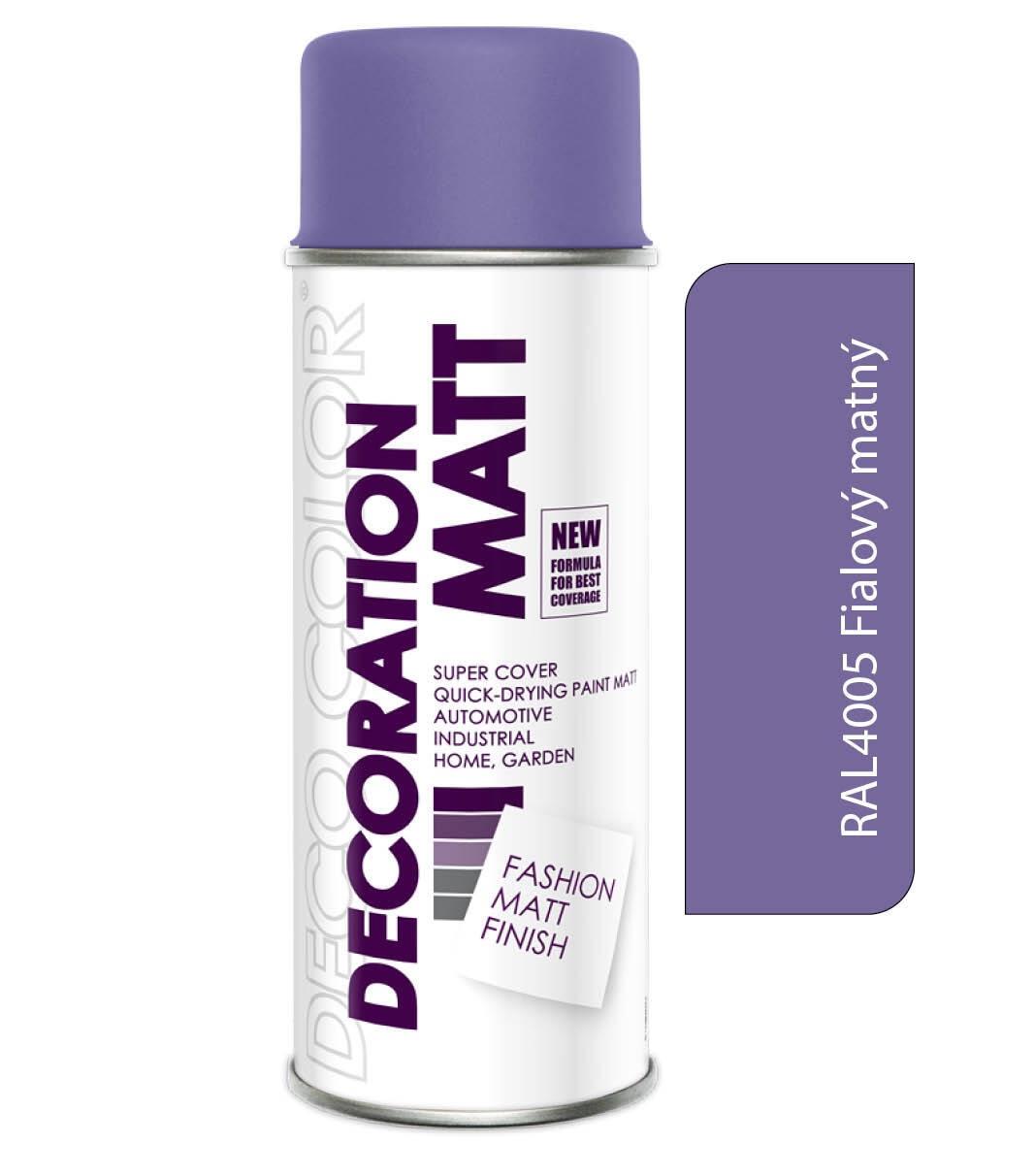 Deco Color Decoration RAL MATT - 4005 Violet fialový dopravný matný 400ml