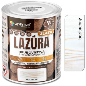 Optimal Zlatá lazúra Bezfarebná 2