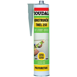 SOUDAL Tmel konštrukčný 25D biely 280ml