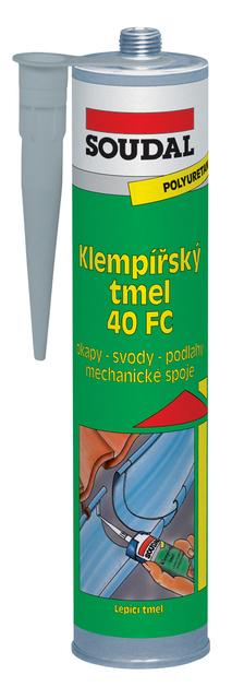 SOUDAL Klampiarský Tmel 40D šedý 280ml