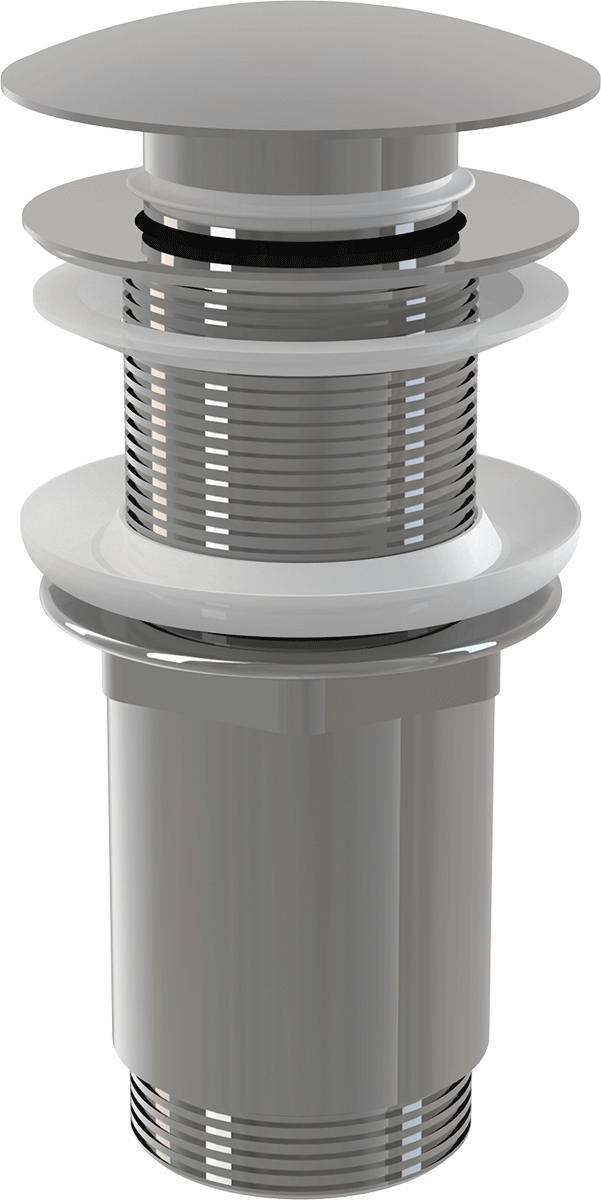 Výpusť umývadlová veľká click-clack A395 bez prepadu plastová