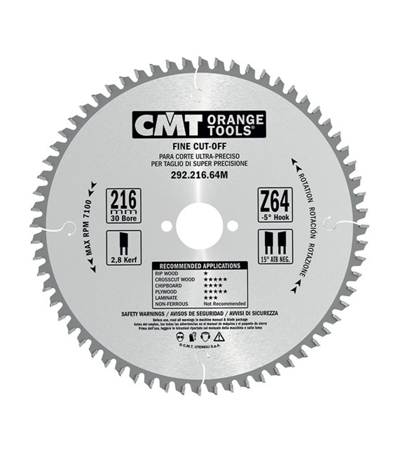 CMT Pílový kotúč pre elektronáradie