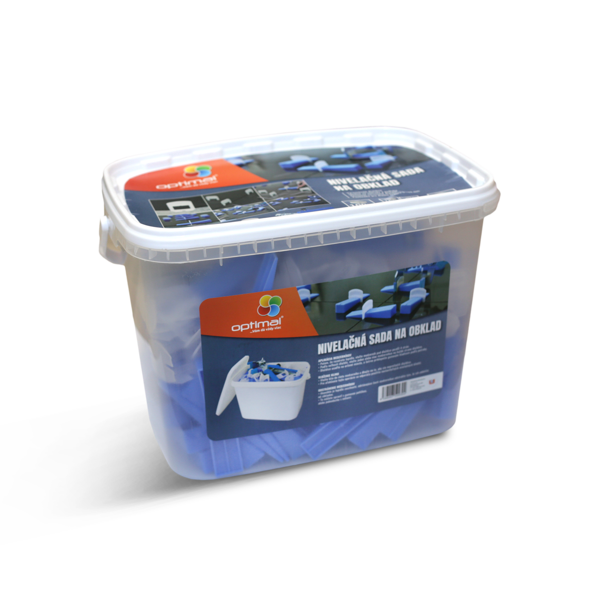 OPTIMAL Sada nivelačná 100ks medzerník