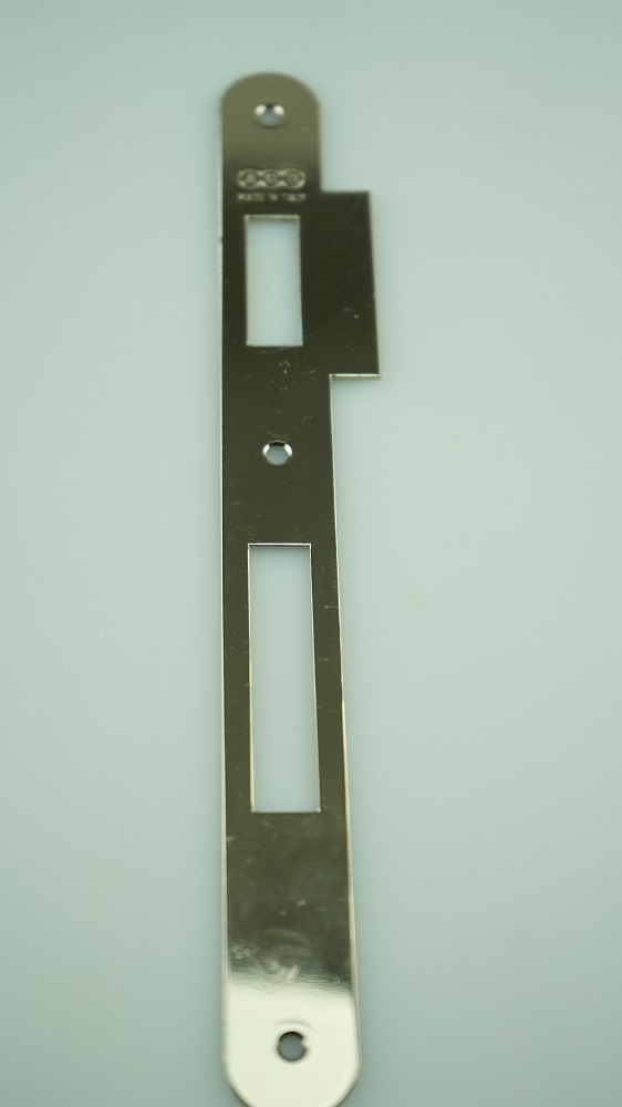 Protiplech zámku rovný s nosom so zaobleným okrajom