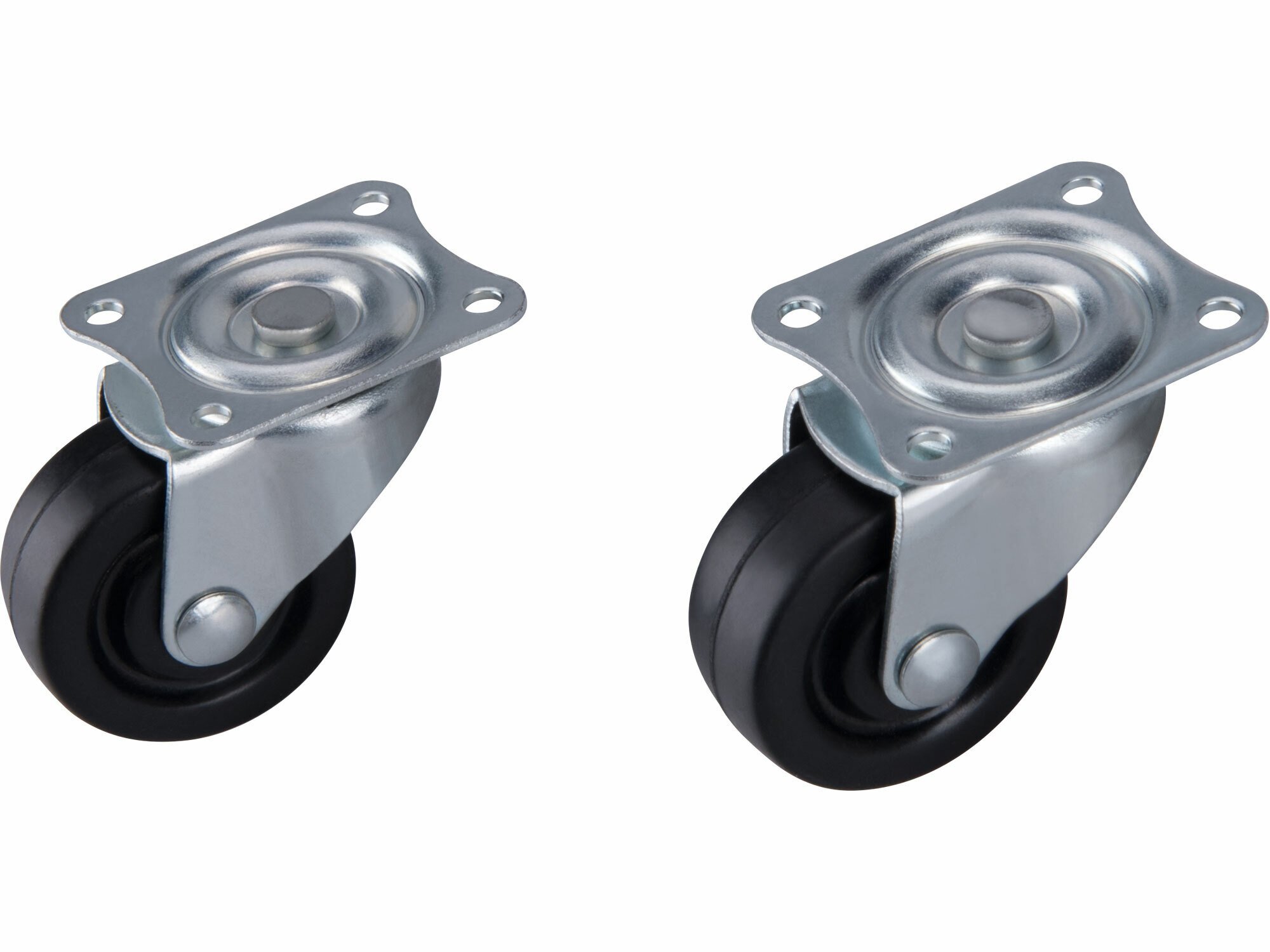 Extol Koliečka otočné z tvrdej gumy sada 2ks priemer 40mm