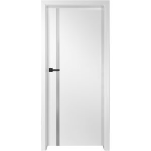 Dvere Baldur 1 80L biela titánová UV BB
