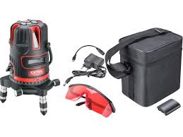 Fortum Krížový líniový samonivelačný laser červený 360° 8823311