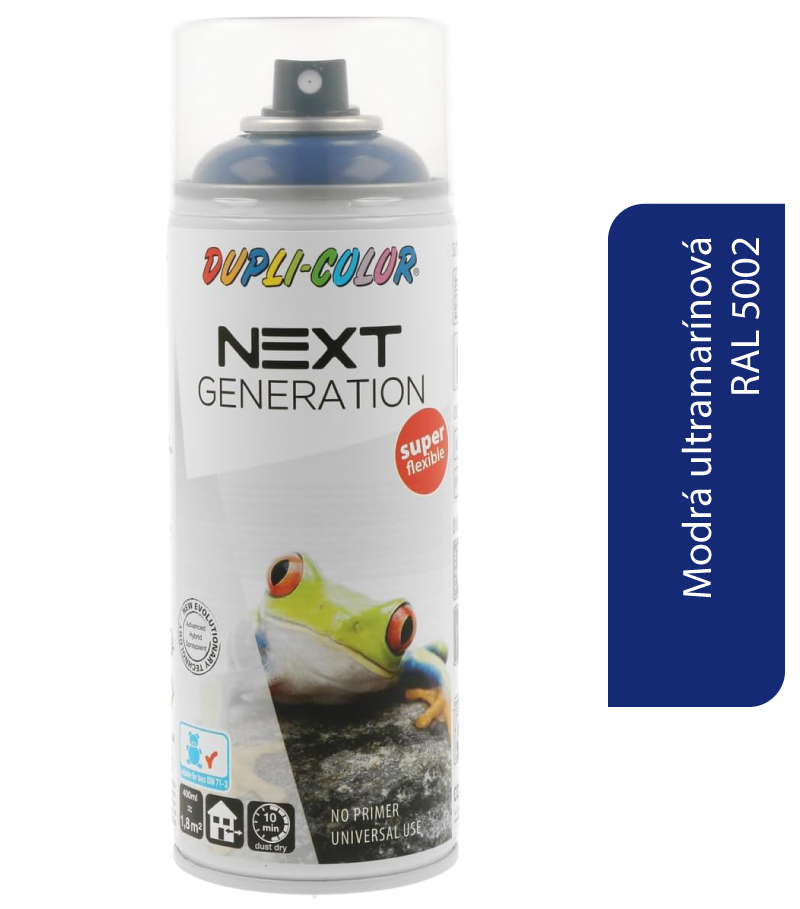 Dupli-Color Next RAL5002 ultramarínová modrá 400ml