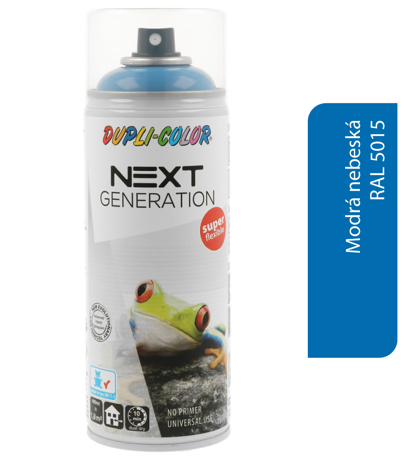 Dupli-Color Next RAL5015 nebeská modrá 400ml