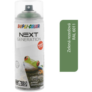 Dupli-Color Next RAL6011 zelená rezedová 400ml