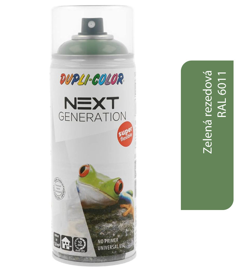 Dupli-Color Next RAL6011 zelená rezedová 400ml
