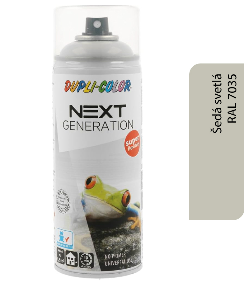 Dupli-Color Next RAL svetlá sivá 400ml