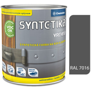Syntetika S2013U 7016/1805 antracitová šedá 0