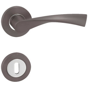 Kľučka MP-SPIRIT R KL/KL T/OC Titan/chróm lesklý