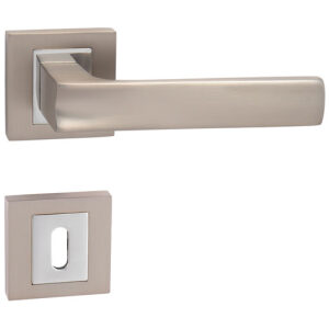 Kľučka MP-HOLLY HR KL/KL PZ NP/OC-Nikel perla/chróm lesklý