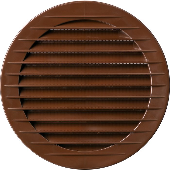 Mriežka so spojkou d100 hnedá